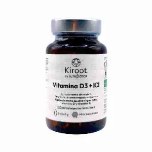 VITAMINA D3+K2 KIROOT - 120 PERLAS