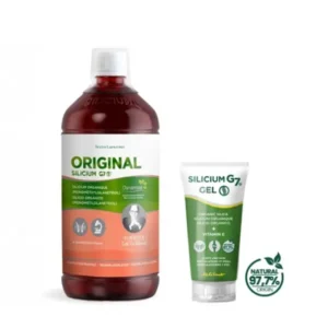 PACK PROMOCIONAL SILICIUM G7 ORIGINAL SIN CONSERVANTES 1L + SILICIUM G7 GEL 50ML