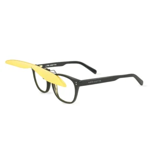 PINZA CLIP AMARILLO PARA GAFAS BLOQUEADORA DE LUZ AZUL