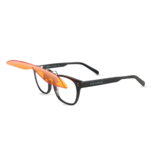 PINZA CLIP NARANJA GAFAS BIOHACKER (para gafas graduadas) APRICOTTE