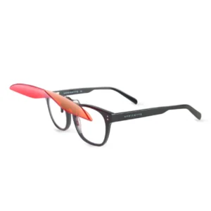PINZA CLIP ROJA GAFAS BIOHACKER+ (para gafas graduadas) APRICOTTE 1 (1)