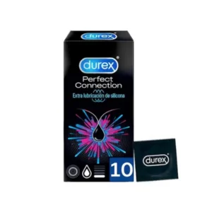 DUREX PERFECT CONNECTION EXTRA LUBRICACIÓN 10 preservativos (2)