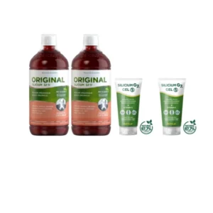PACK 2 BOTELLAS SILICIUM G7 1L ORIGINAL + SILICIUM G7 GEL 50ML + REGALO SILICIUM G7 GEL 50ML!!!