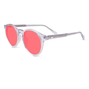 GAFAS QUARTZ ROJAS BIOHACKER+ NOCHE APRICOTTE lateral