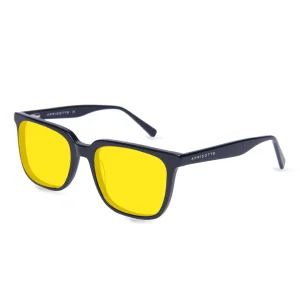 GAFAS TAYLOR AMARILLAS BLOQUEADORAS LUZ AZUL+ DÍA APRICOTTE (trabajo intensivo, estudio o gaming) lateral