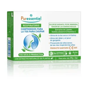 COMPRIMIDOS PARA LA TOS PARA CHUPAR PURESSENTIEL - 24 comprimidos