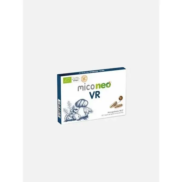 Es un producto natural que está elaborado para cualquier persona que se encuentre en época de estrés o etapa de decaimiento. Por lo tanto, Mico Neo VR sirve para mejorar su sistema inmune. MICONEO VR 60cápsulas NEOVITAL HEALTH (1)