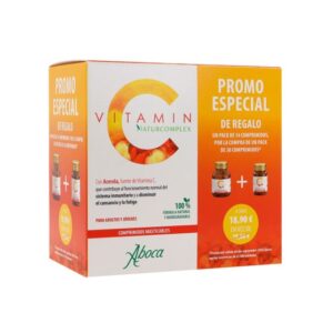 VITAMIN C NATURCOMPLEX PACK ESPECIAL 30comprimidos+14compromidos de regalo ABOCA